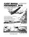 Douglas C-47 Pilot Training Manual, Flight Manual, Performance Manual (part# 1C-47-1)