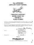 Fairchild SA227-AC Metro III 1989 Flight Manual (part# FCSA227AC)