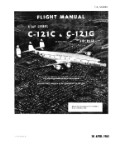 Lockheed C-121C, G USAF Series 1965 Flight Manual (part# 1C-121C-1)