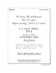 Lockheed PV-1 Navy Model 1944 Pilot's Handbook of Flight Operating Instructions (part# 01-55EC-1)