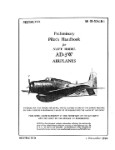 McDonnell Douglas AD-3W 1948 Preliminary Pilot's Handbook (part# 01-40ALB-1)