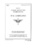 McDonnell Douglas P-70 1942 Flight Operating Instructions (part# 01-40FA-1)