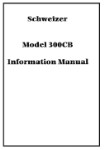 Schweizer 300CB Helicopter Pilot's Information Manual (part# SC300CBPIM)